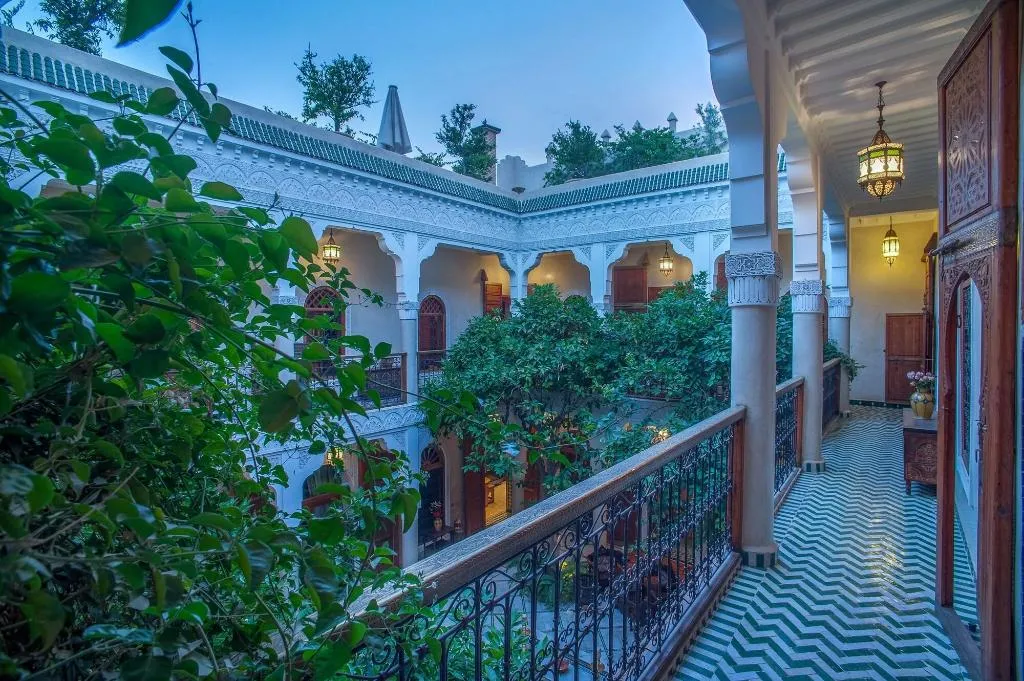 Lobby, Riad Laurence Olivier, Marrakech