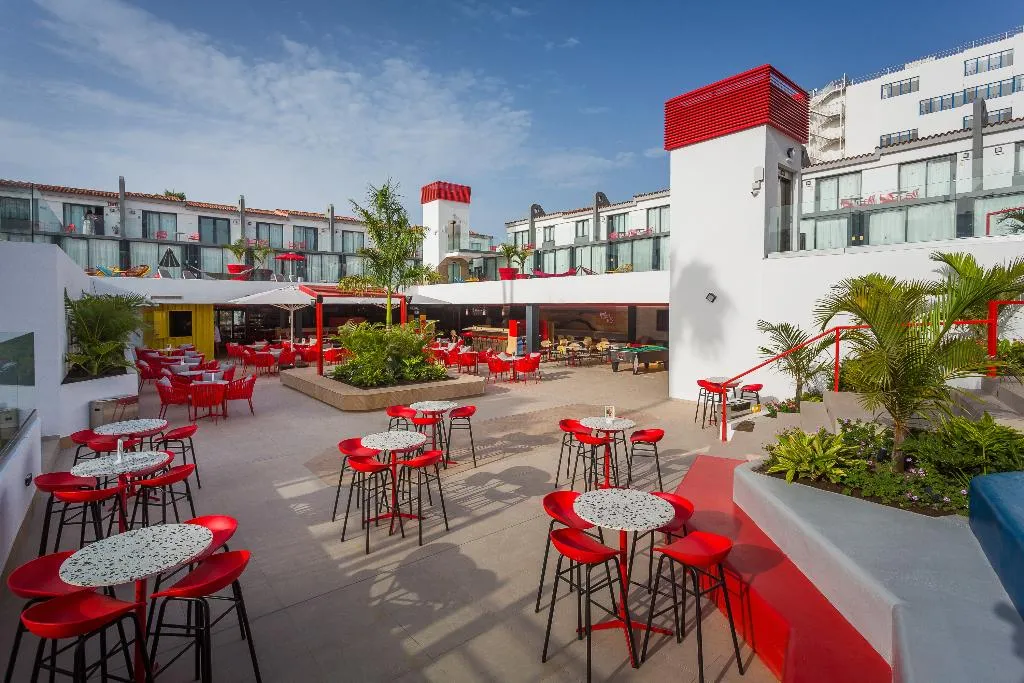 Terrace, Sholeo Lodges Maspalomas, Gran Canaria