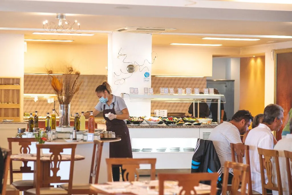 Restaurant, Chrispy Waterpark Resort, Crete
