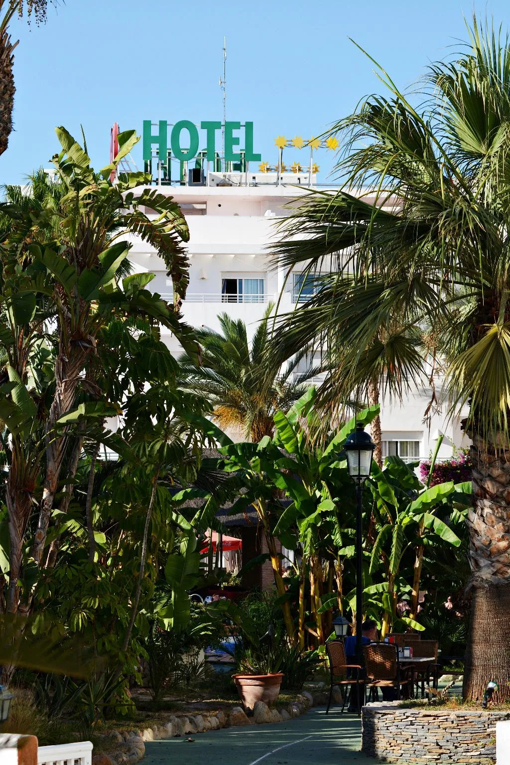 Terrace, Hotel México, Costa Almeria