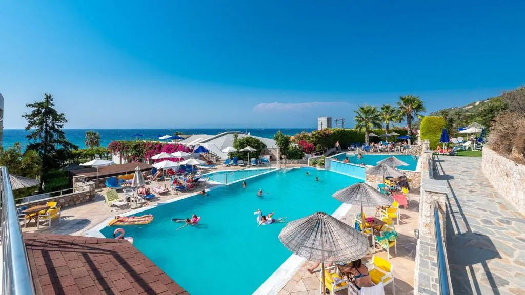 General view, Sirene beach, Rhodes