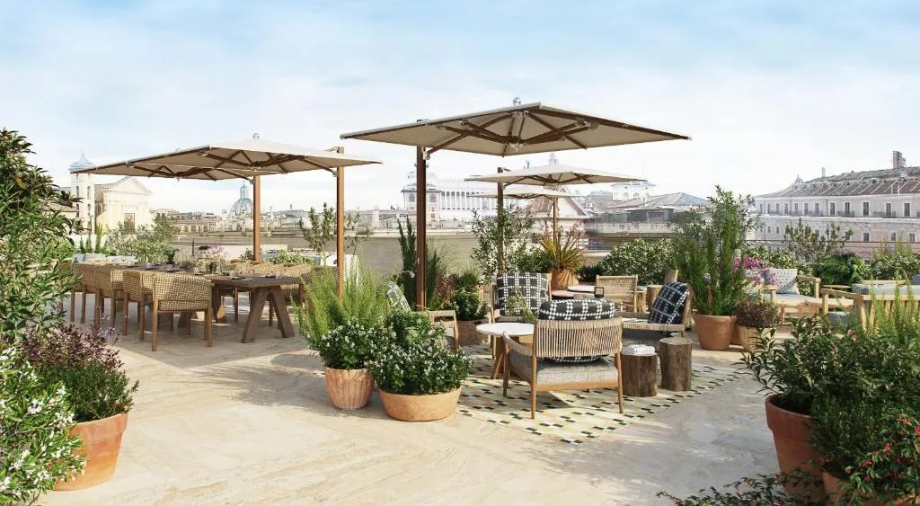 Terrace, Six Senses Rome, Rome