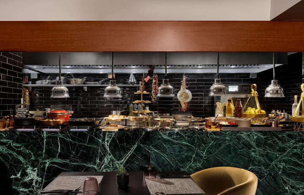 Restaurant, Anise Aluma Athens, Tapestry Collection by Hilton, Athens