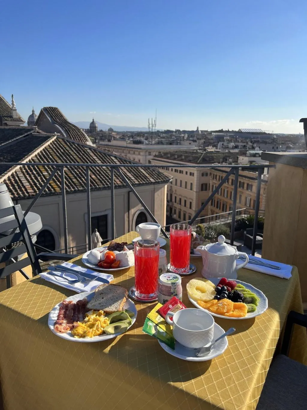 General view, Navona Queen Rooftop, Rome