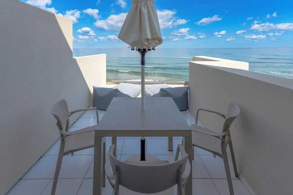 Terrace, Almare Beach, Crete