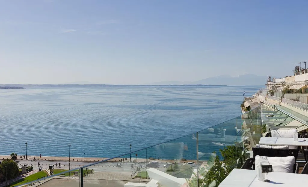 Terrace, Electra Palace Thessaloniki, Halkidiki