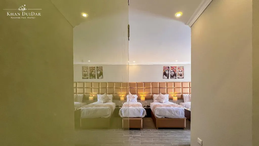 QUADRUPLE ONE BEDROOM ONE BATHROOM Room, Khan Duidar Inn - Pyramids View Rooftop, Cairo