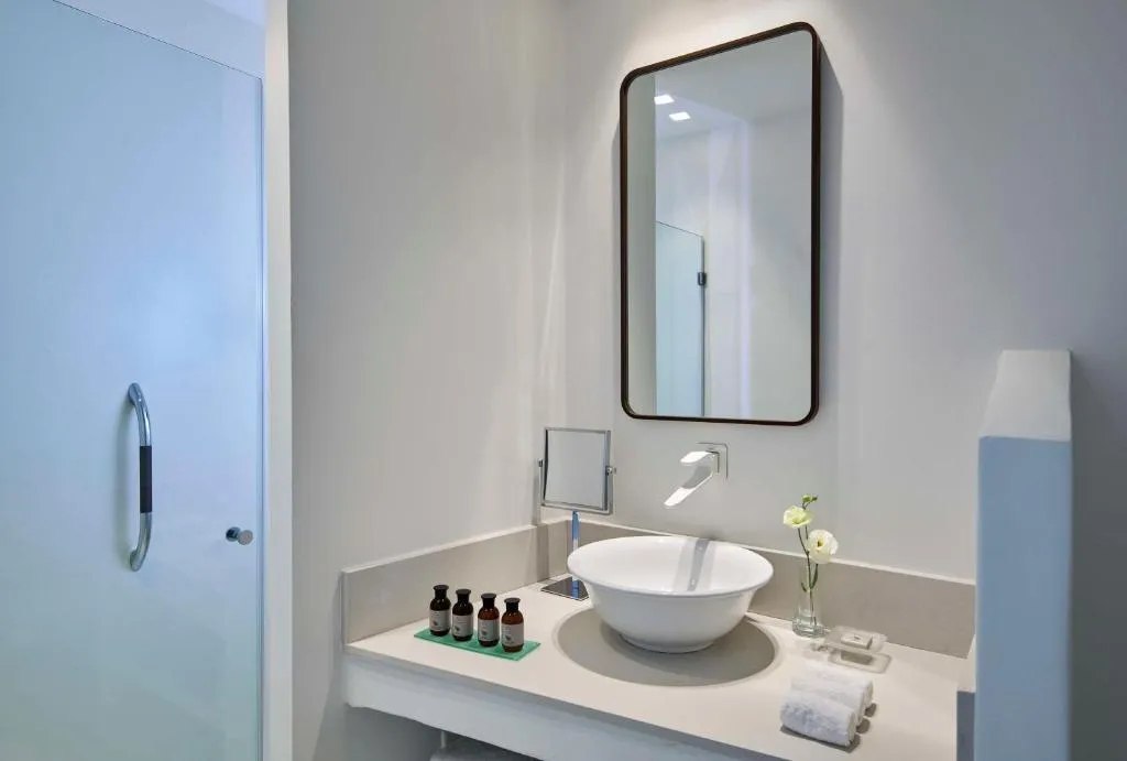 DOUBLE SINGLE USE KING SIZE BED Room, Baia di Chia Resort Sardinia, Curio Collection, Cagliari