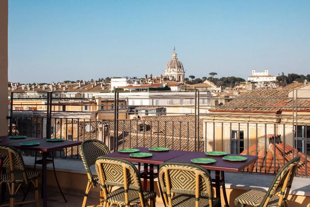 Terrace, Adriano Rooftop, Rome