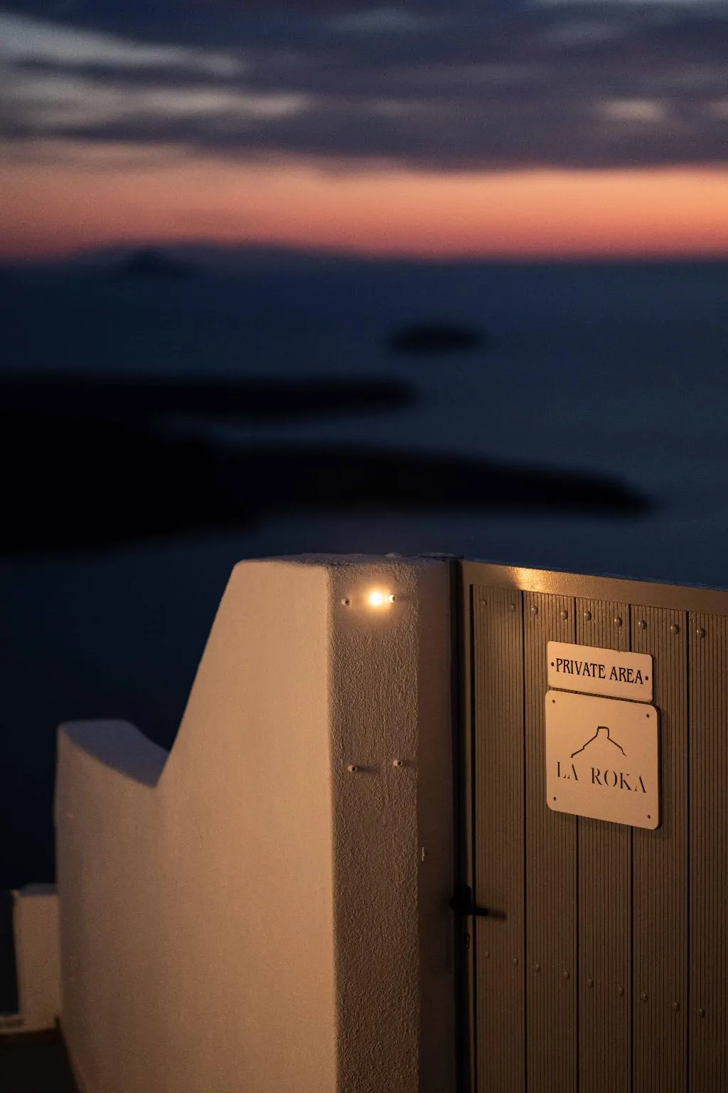 General view, La Roka Cliffside Memories, Santorini