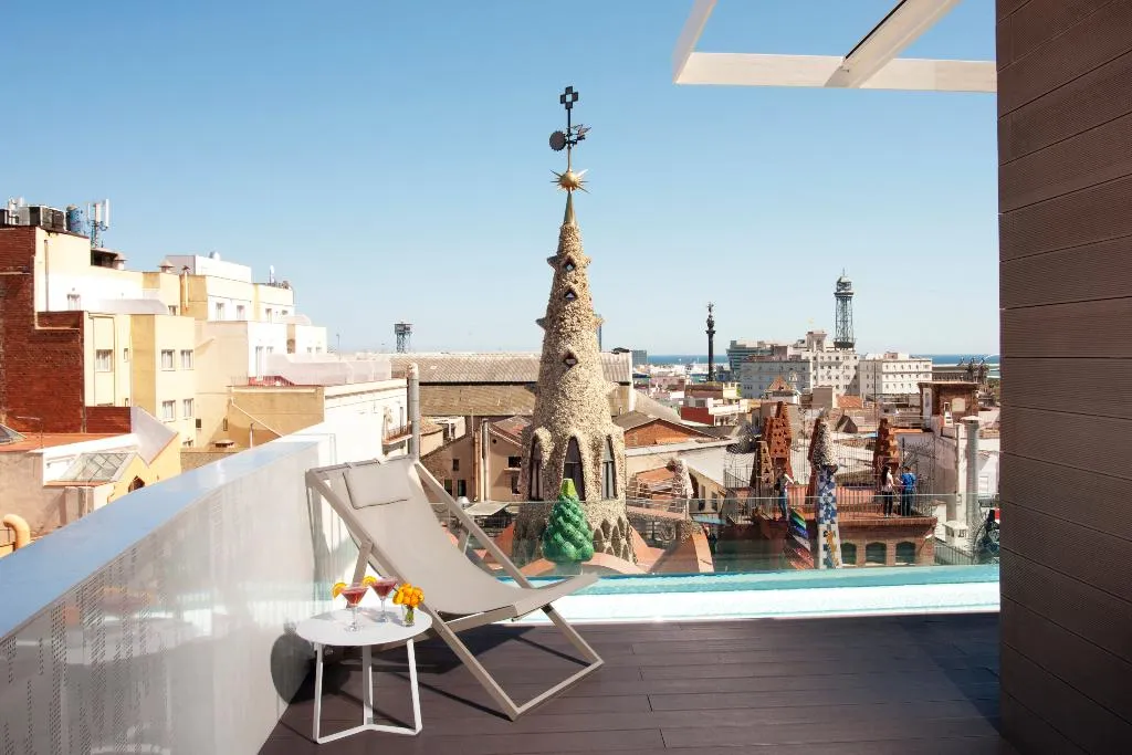 Terrace, Gaudi, Barcelona