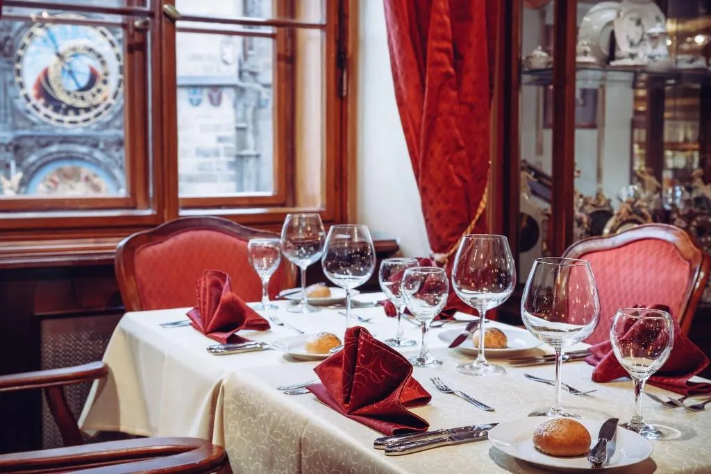 Restaurant, Grand hotel Praha, Prague