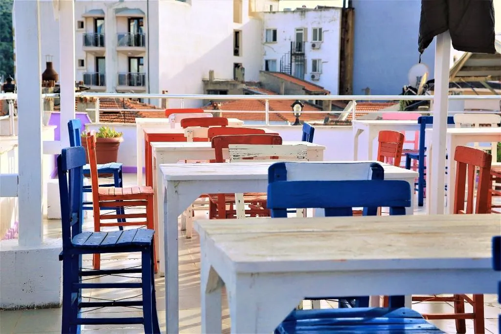 Terrace, Lavender Otel, Izmir