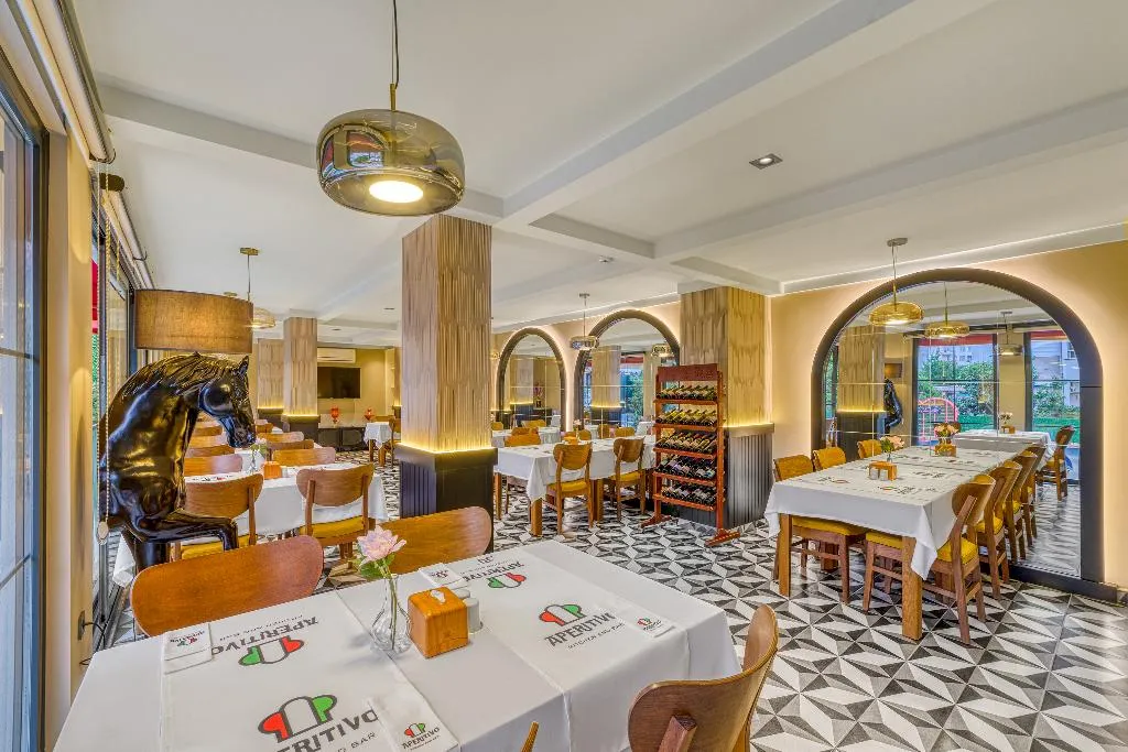 Restaurant, Club Big Blue Suite Hotel, Antalya