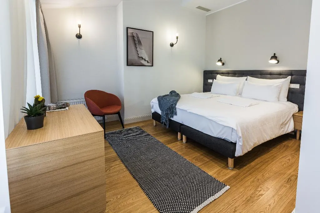APARTMENT TWO BEDROOMS WITH TERRACE Room, Riga Lux Apartments Skolas Street 20, Riga