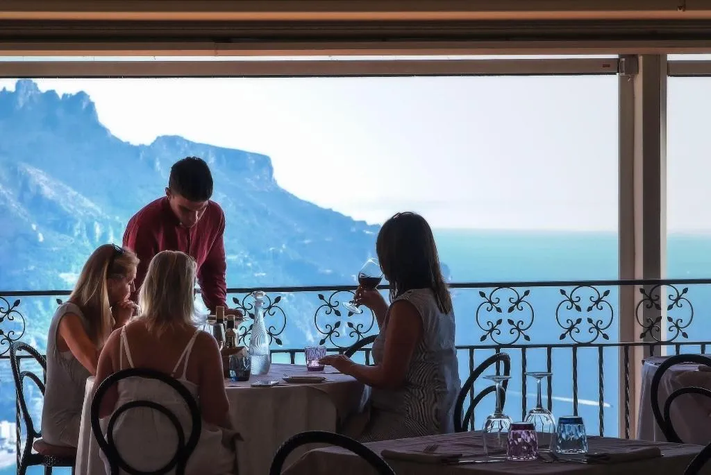 Restaurant, Garden Hotel, Naples