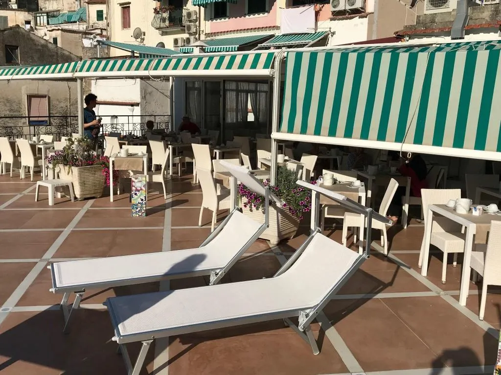 Terrace, Amalfi, Naples
