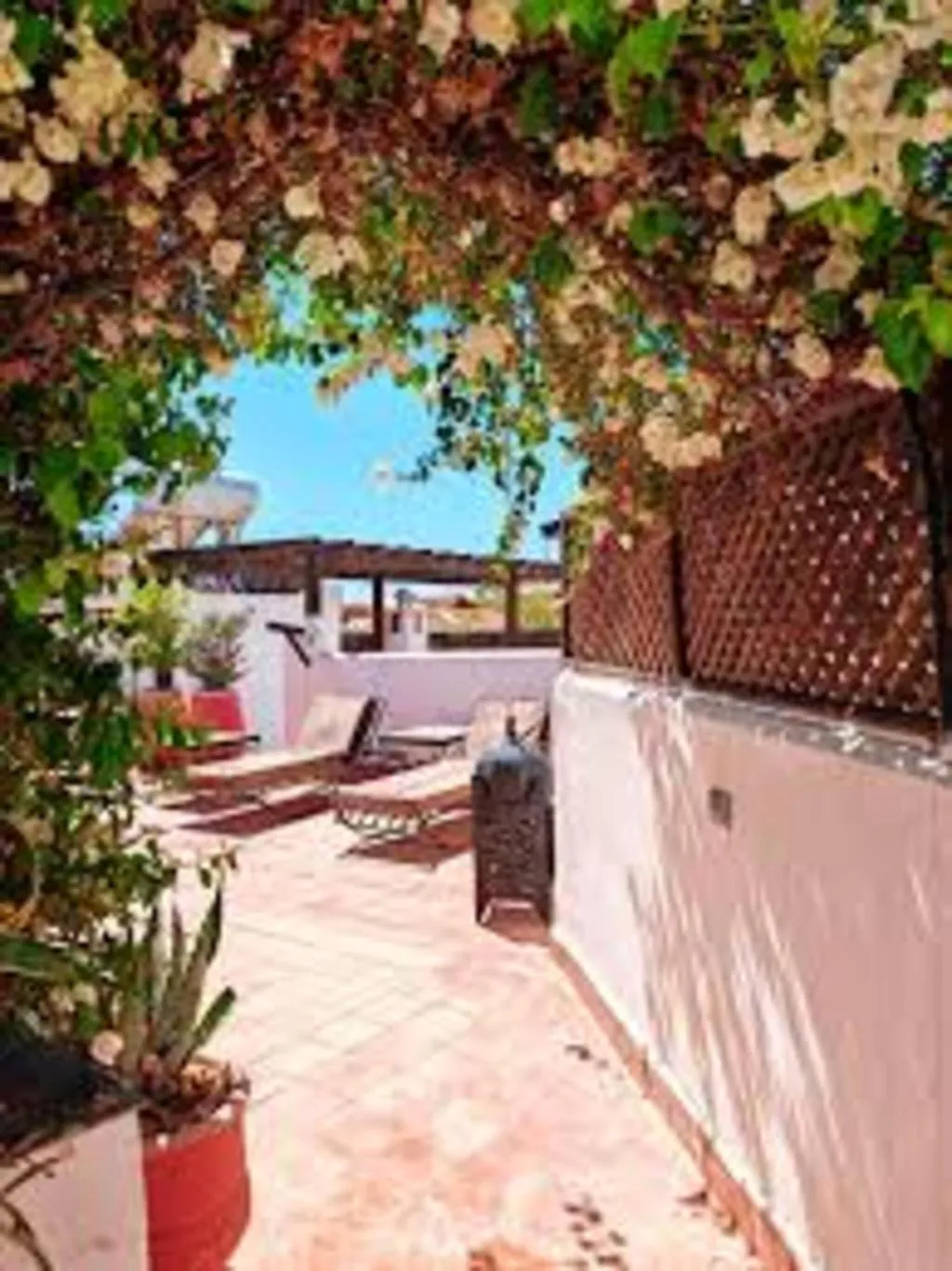 Terrace, Riad Dar Bounouar, Marrakech