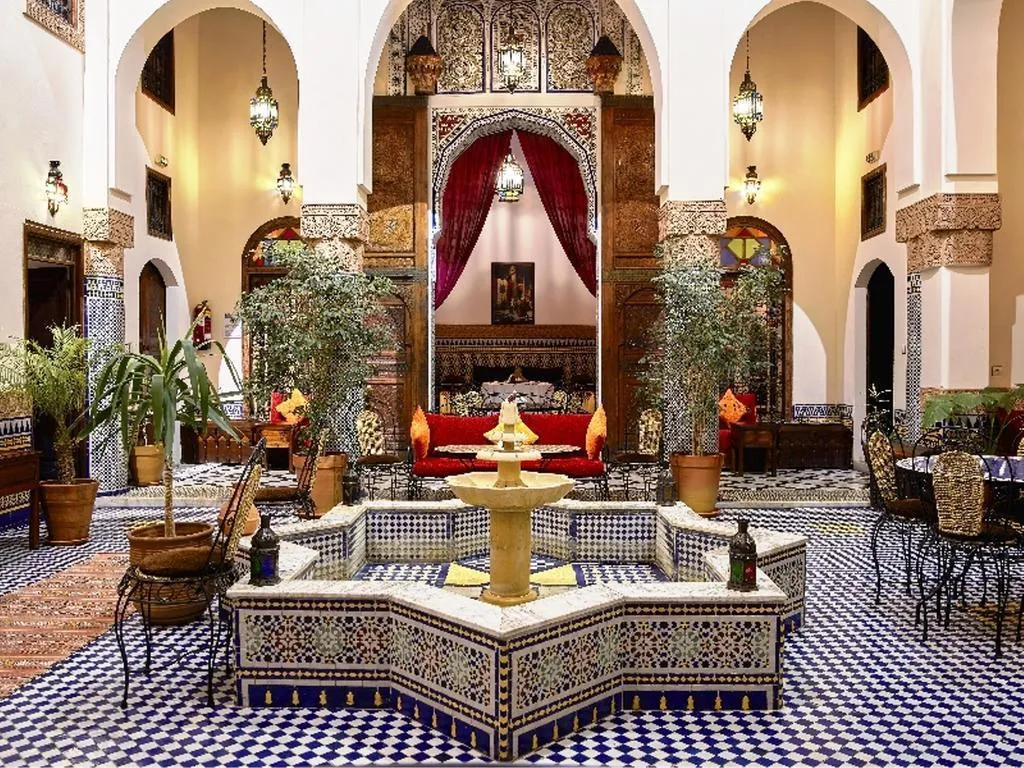 General view, Riad Ahlam, Fez