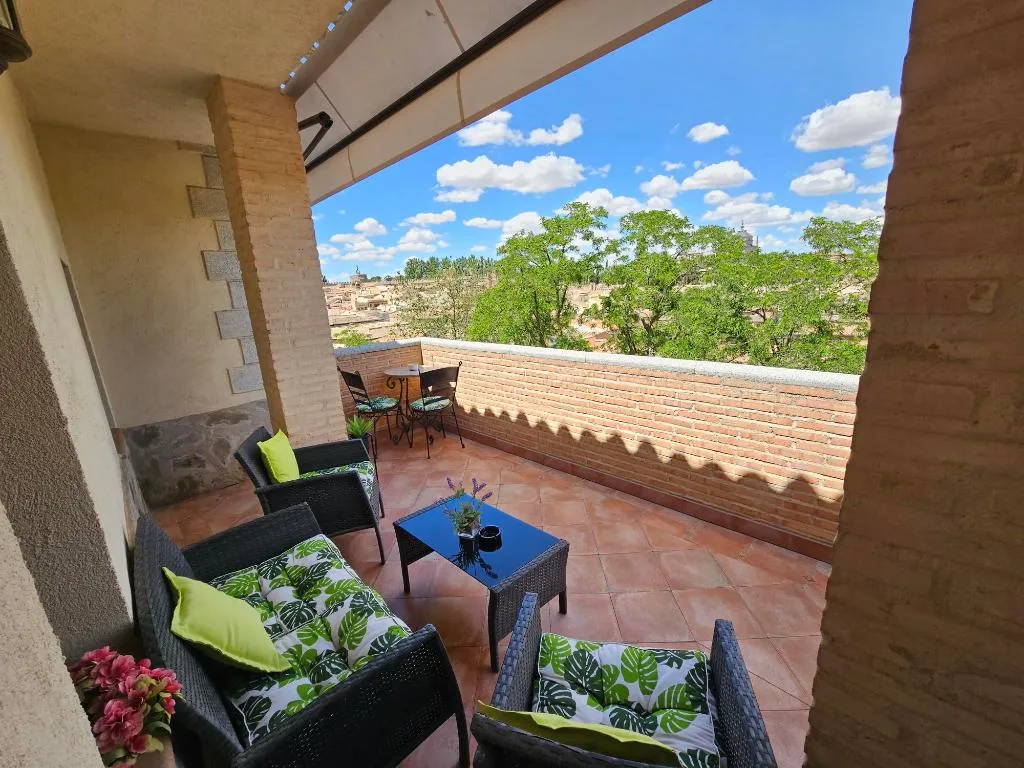 Terrace, Medina de Toledo, Madrid