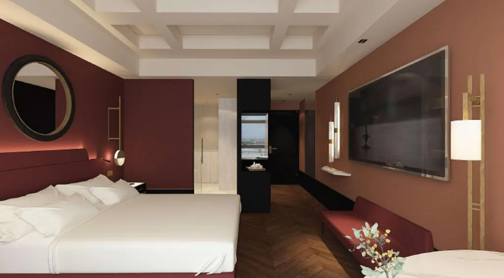 DOUBLE EXECUTIVE KING BED Room, Hilton Rome Eur La Lama, Rome