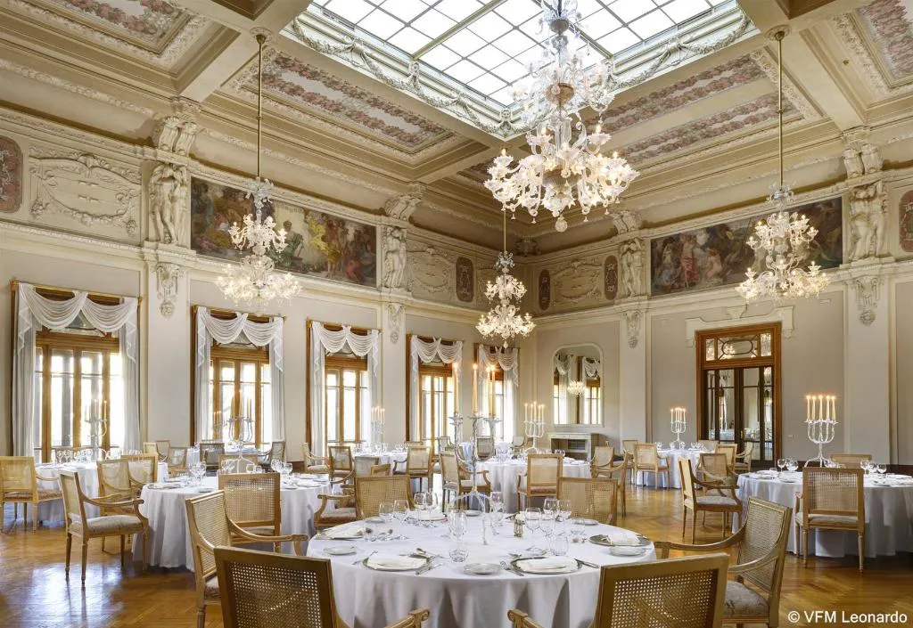 Restaurant, Grand Palazzo Della Fonte, Rome
