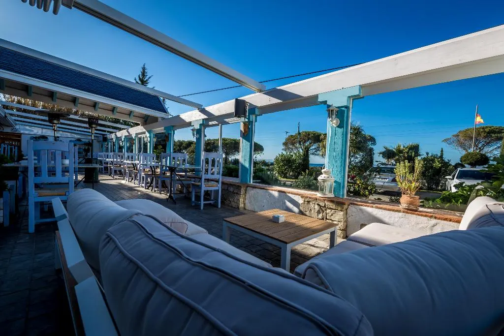Terrace, Hotel Restaurante La Torre, Costa De La Luz