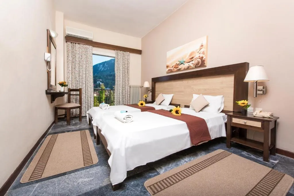 Double or Twin ECONOMY Room, Potamaki Beach Hotel, Corfu