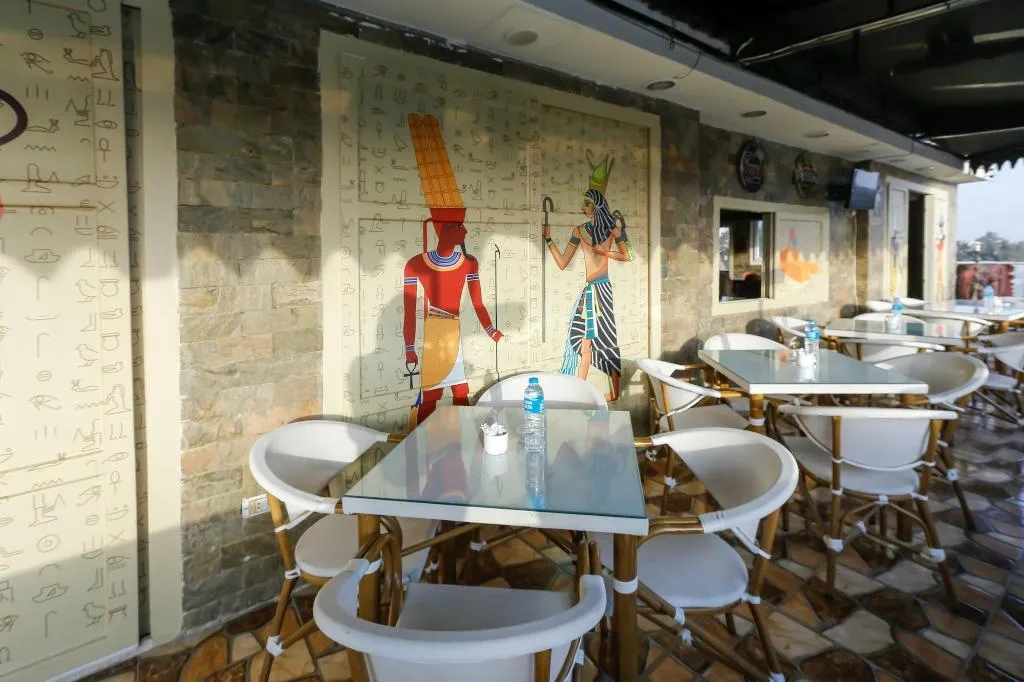 Restaurant, Turquoise Pyramids Hotel, Cairo