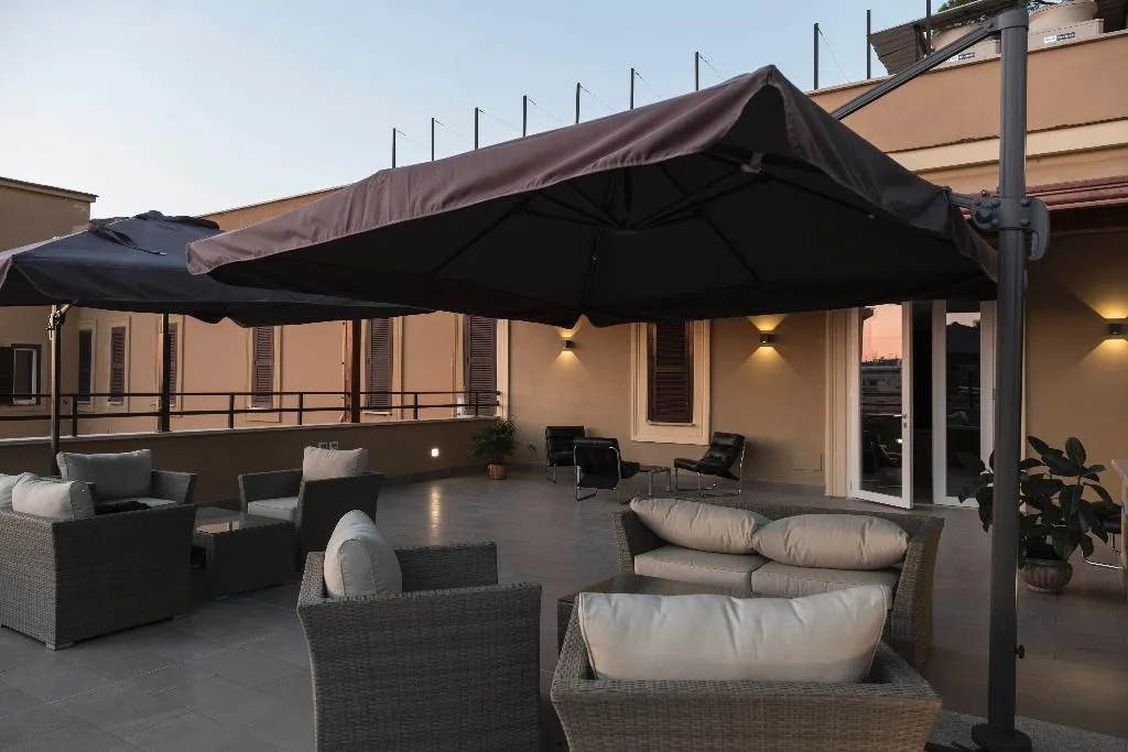 Terrace, Casa per Ferie Checkin Villa Angelina, Rome