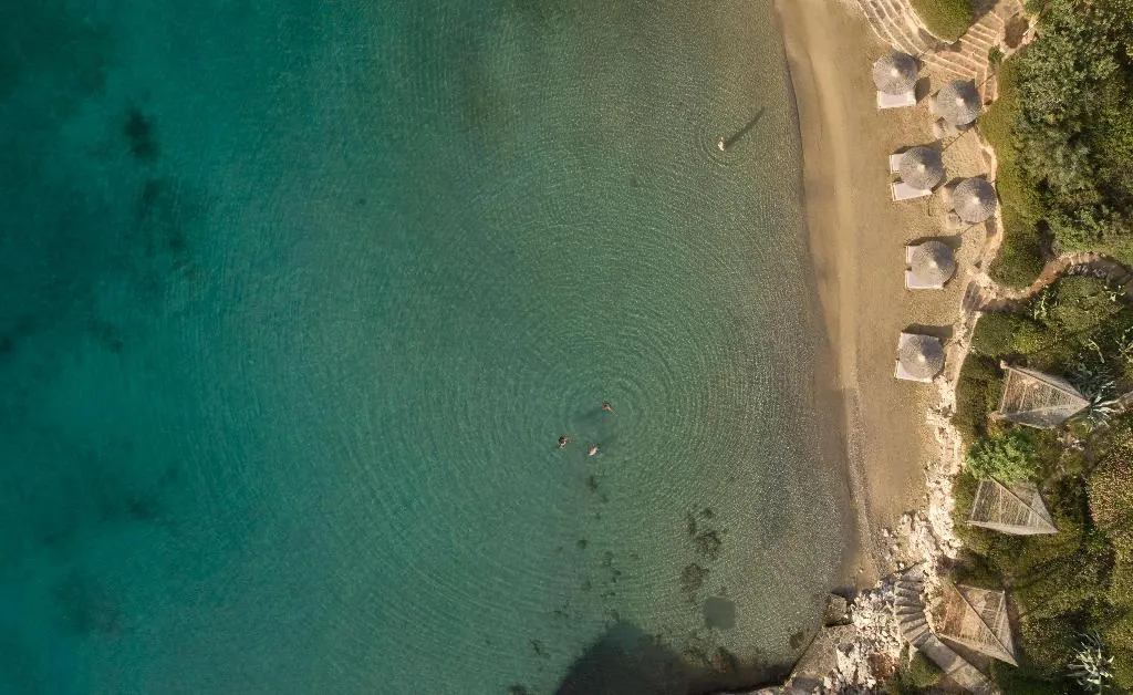 Beach, Minos Beach Art Hotel, a Member of Design Hotels, Crete