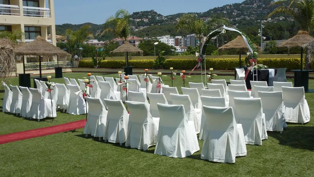 Terrace, Evenia Olympic Garden, Costa Brava