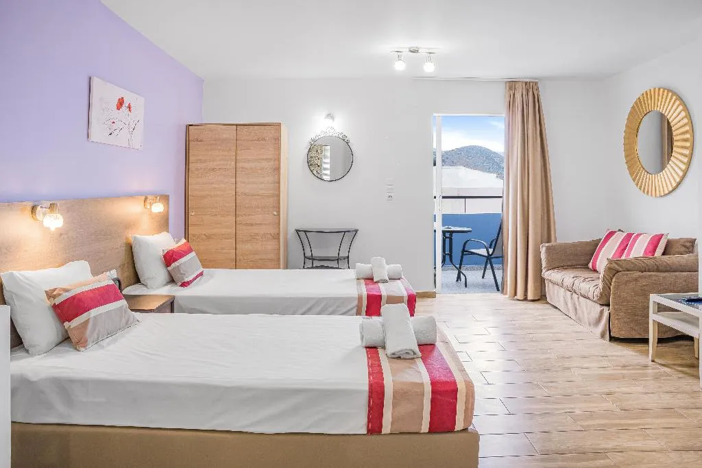 STUDIO SUPERIOR CAPACITY 3 Room, Happy Days Studios, Crete