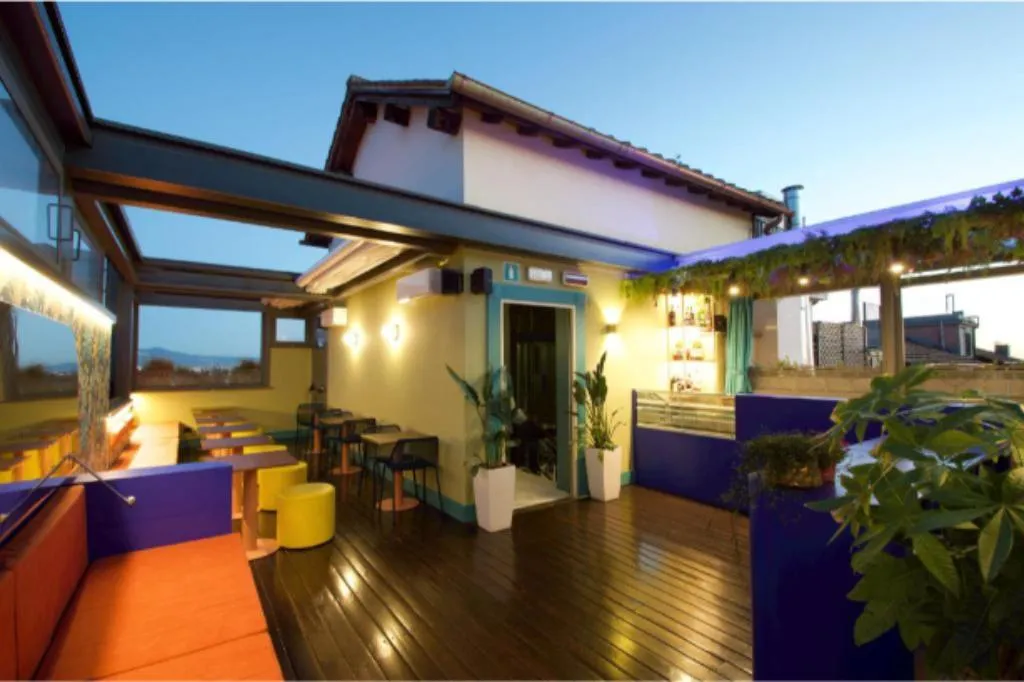 Terrace, Hotel Montecarlo, Rome