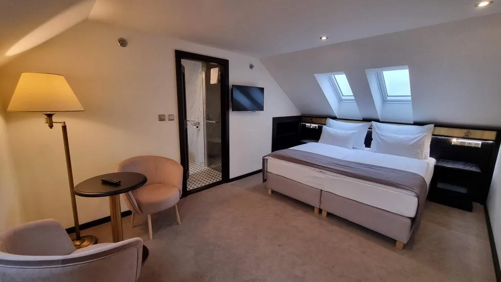 DOUBLE QUEEN SIZE BED Room, Hotel Savoy Prague, Prague
