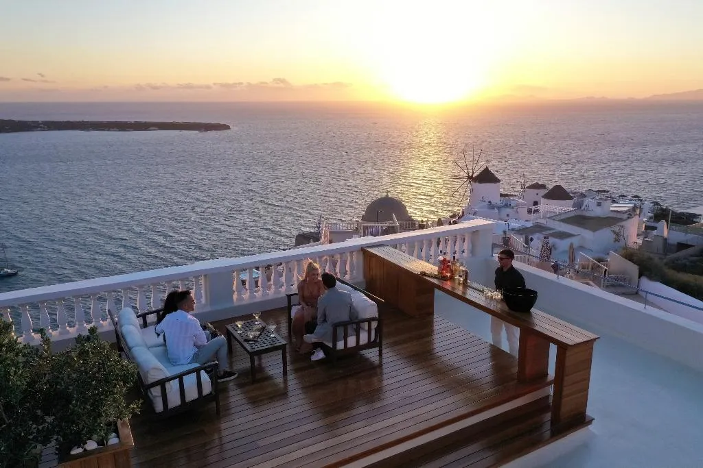 Terrace, Oia Mansion, Santorini