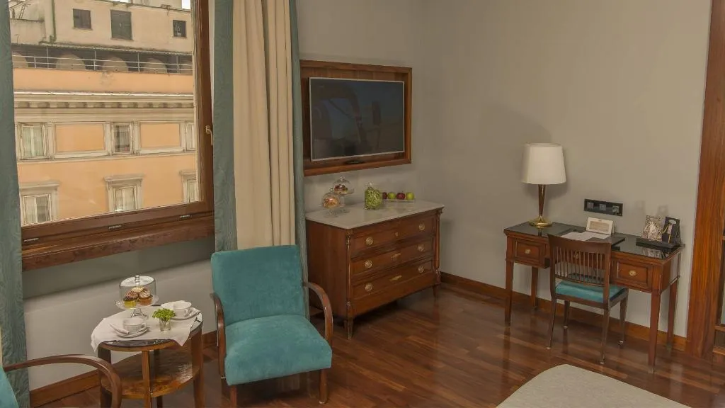 DOUBLE SINGLE USE DELUXE PREMIUM Room, Bettoja Hotel Mediterraneo, Rome