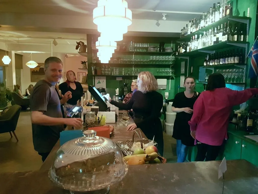 Bar, Lækur Hostel, Reykjavik