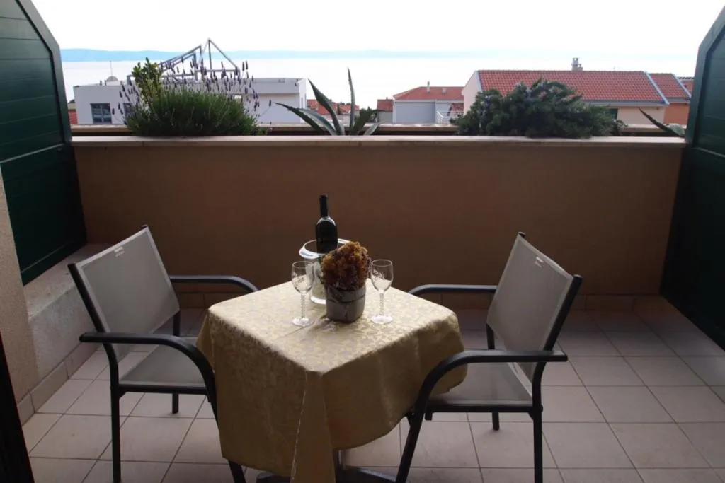 STUDIO SEA VIEW WITH BALCONY Room, Apartments Agava, Split
