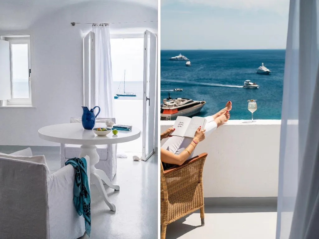 SUITE SEA VIEW CAPACITY 4 Room, Mykonos Blu, A Resort to Live, Mykonos