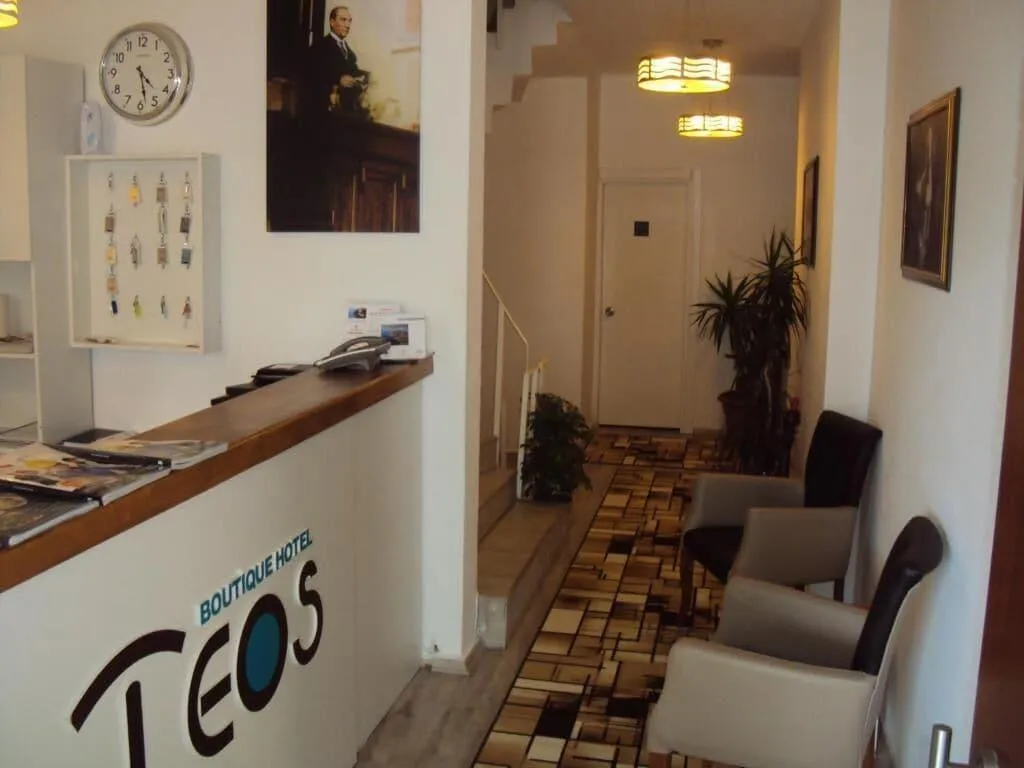 Lobby, Teos Hotel, Antalya