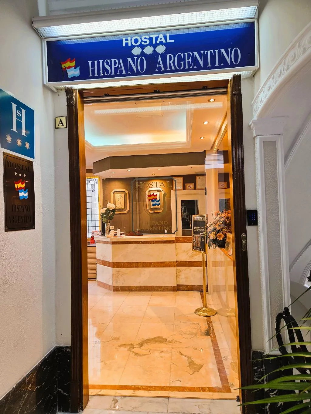 General view, Hostal Hispano-Argentino Gran Via, Madrid