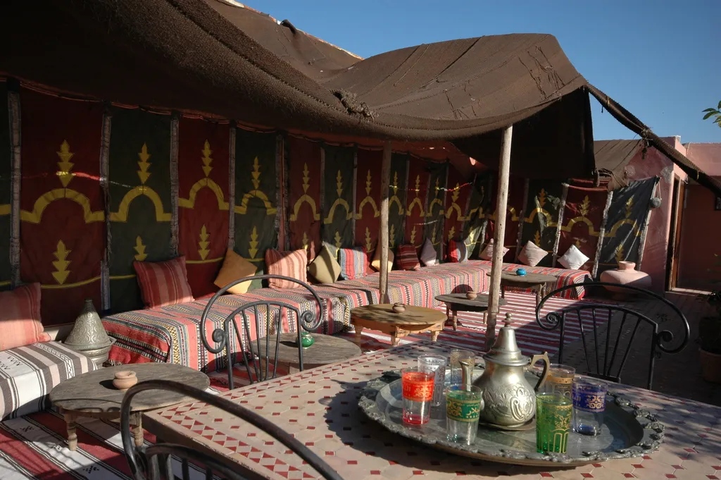 Terrace, Riad Elsagaya, Marrakech