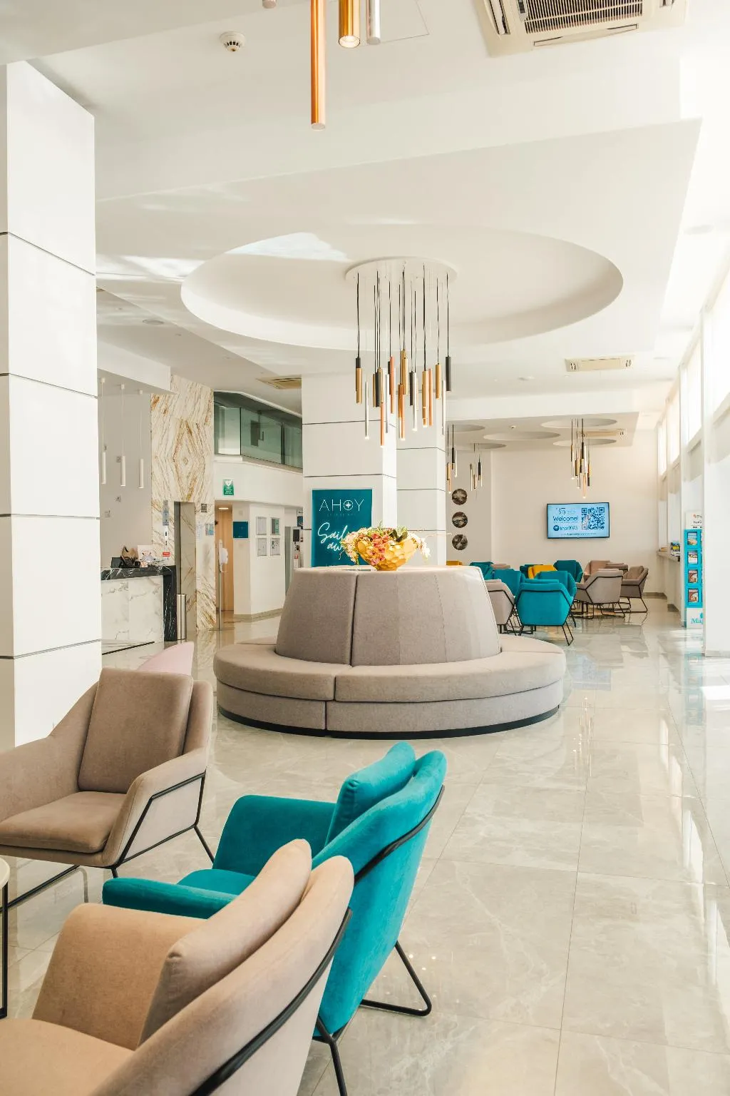 Lobby, Kapetanios Bay Hotel Protaras, Cyprus