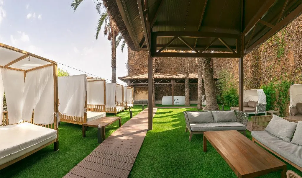 Terrace, Magic Robin Hood Resort, Costa Blanca