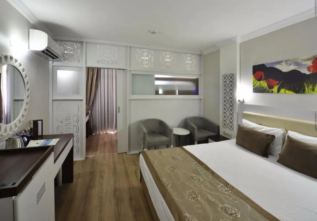 FAMILY ROOM ONE BEDROOM ONE BATHROOM Room, Linda Resort Hotel, Antalya