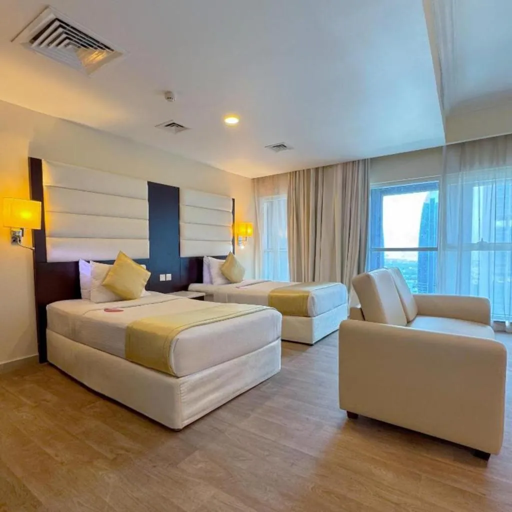 Double or Twin DELUXE Room, Sunday Mega Hotel Sheikh Zayed Road Near DIFC, Dubai
