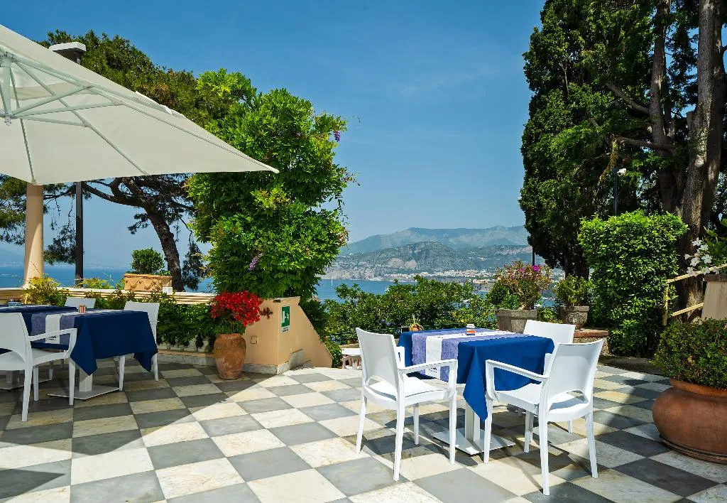 Terrace, Hotel Miramare, Naples