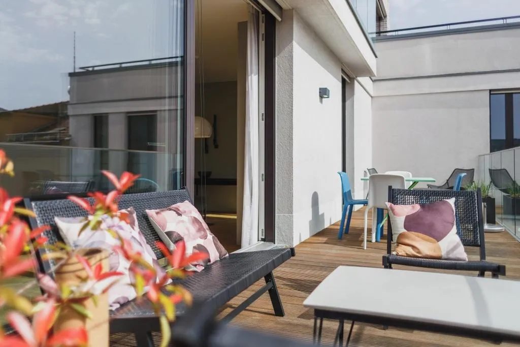 Terrace, The Circus Apartments, Berlin