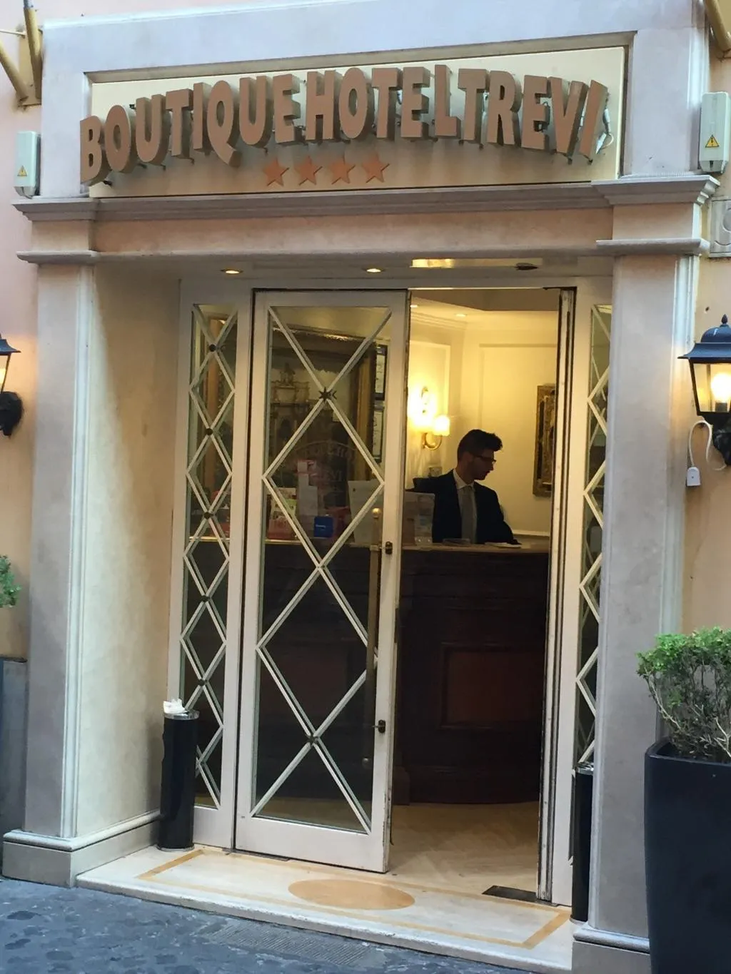 Lobby, Boutique Hotel Trevi, Rome